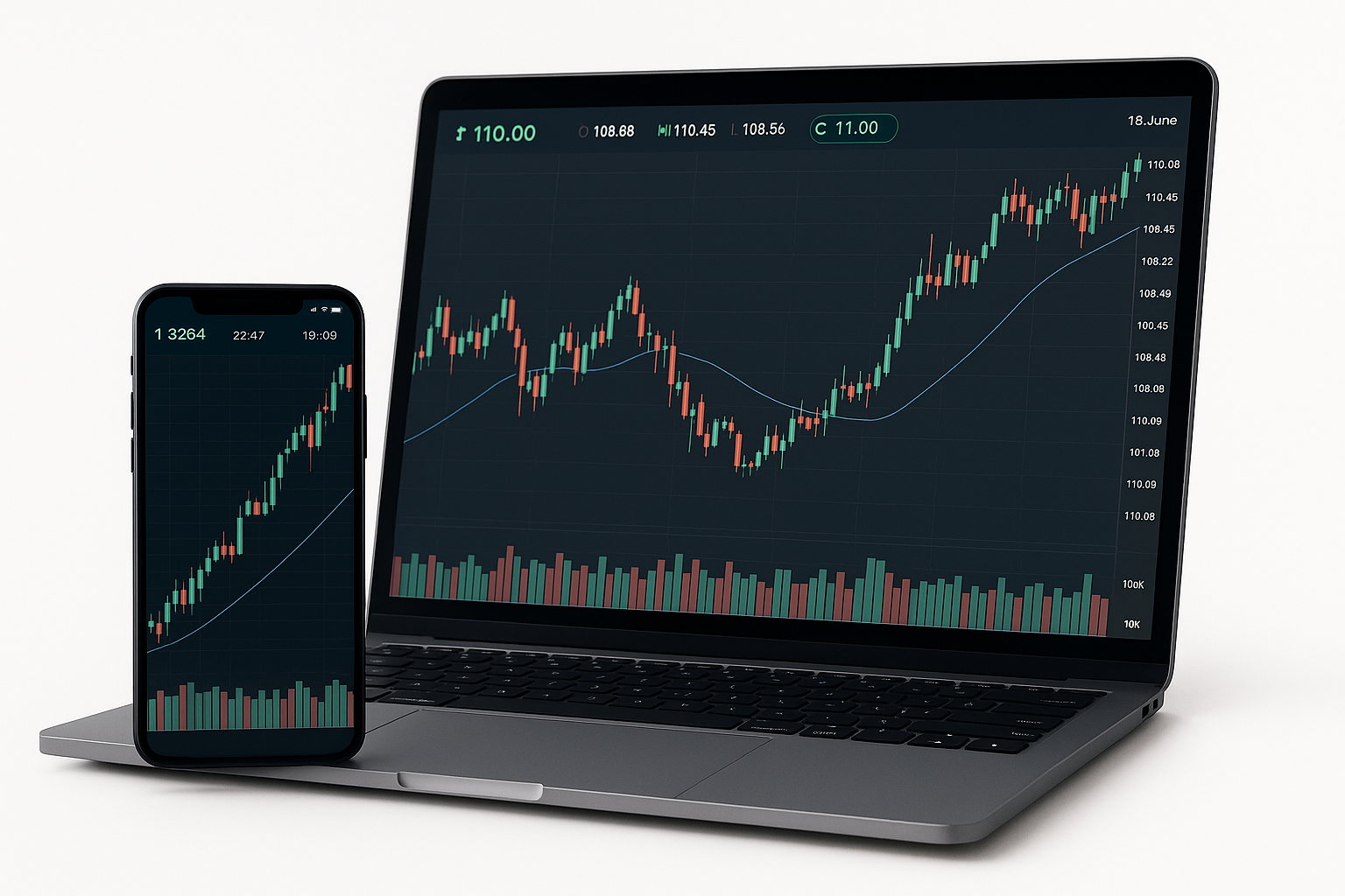 Market Trading Banner